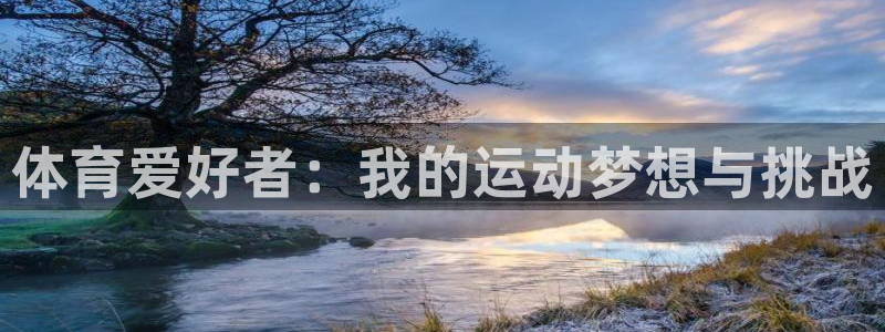 球王会体育：体育爱好者：我的运动梦想与挑战